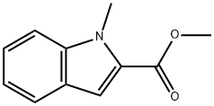 methyl 1-methyl-1H-indole-2-carboxylate 구조식 이미지