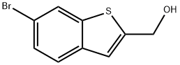 (6-BroMobenzo[b]thiophen-2-yl)Methanol 구조식 이미지