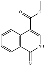 METHYL 1-OXO-1,2-DIHYDRO-4-ISOQUINOLINECARBOXYLATE 구조식 이미지