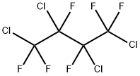 1,2,3,4-Tetrachlorohexafluorobutane Structure