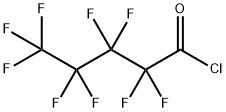 NONAFLUOROPENTANOYL CHLORIDE 구조식 이미지