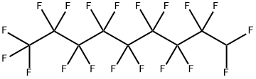 1H-PERFLUORONONANE Structure