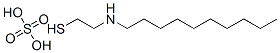 2-Decylaminoethanethiol sulfate Structure