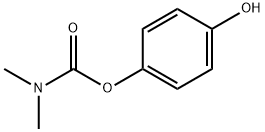 p-Hydroxyphenyl dimethylcarbamate 구조식 이미지
