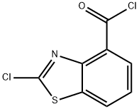 2-Chloro-benzothiazole-4-carbonyl chloride 구조식 이미지