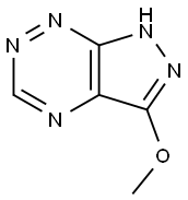 3-METHOXY-1H-피라졸로[4,3-E][1,2,4]트리아진 구조식 이미지