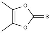 1,3-Dioxole-2-thione,4,5-dimethyl- Structure