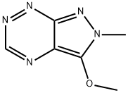 2-Methyl-3-methoxy-2H-pyrazolo[4,3-e][1,2,4]triazine Structure