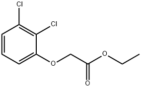 Acetic acid, (2,3-dichlorophenoxy)-, ethyl ester Structure
