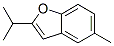 Benzofuran, 5-methyl-2-(1-methylethyl)- (9CI) Structure