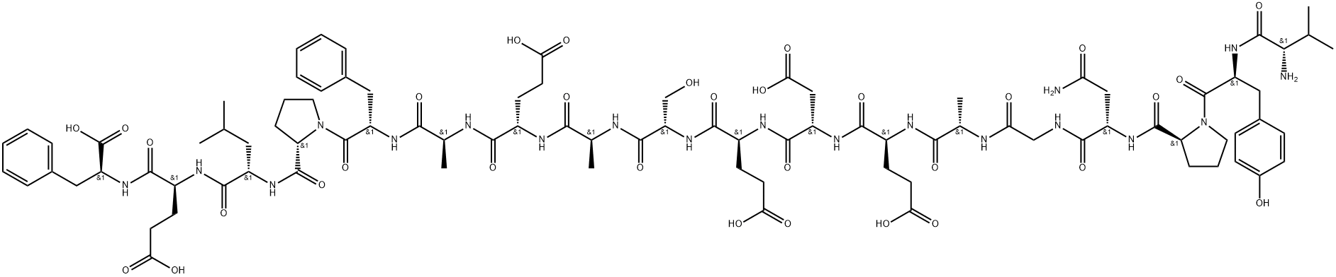 ACTH (22-39) Structure