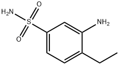 벤젠설폰아미드,3-아미노-4-에틸-(9CI) 구조식 이미지