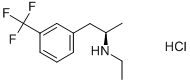 R(-)-FENFLURAMINE HCL Structure