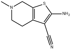 37578-06-6 2-AMINO-6-METHYL-4,5,6,7-TETRAHYDROTHIENO[2,3-C]PYRIDINE-3-CARBONITRILE