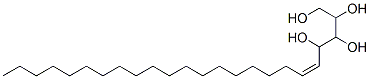 (Z)-5-TETRACOSENE-1,2,3,4-TETRAOL Structure