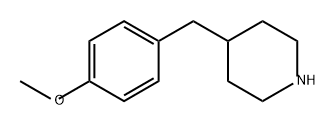 4-(4-메톡시-벤질)-피페리딘 구조식 이미지