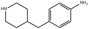 4-(4-PIPERIDINYLMETHYL)-BENZENAMINE Structure