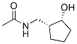 Acetamide, N-[[(1R,2R)-2-hydroxycyclopentyl]methyl]- (9CI) 구조식 이미지