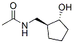 Acetamide, N-[[(1S,2R)-2-hydroxycyclopentyl]methyl]- (9CI) Structure