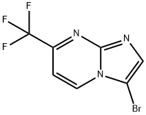 3-Bromo-7-(trifluoromethyl)imidazo[1,2-a]pyrimidine 구조식 이미지