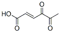 2-Hexenoic acid, 4,5-dioxo-, (2E)- (9CI) Structure