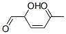 3-Hexenal, 2-hydroxy-5-oxo-, (3Z)- (9CI) Structure