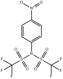 1,1,1-trifluoro-N-(4-nitrophenyl)-N-[(trifluoromethyl)sulfonyl]methanesulfonamide Structure