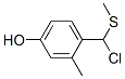 (4-Hydroxy-2-methylphenyl)dimethylsulphur chloride Structure