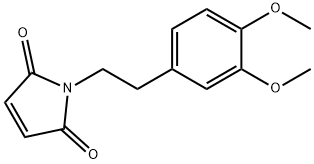 1-[2-(3,4-DIMETHOXY-PHENYL)-ETHYL]-PYRROLE-2,5-DIONE Structure