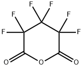 HEXAFLUOROGLUTARIC ANHYDRIDE Structure
