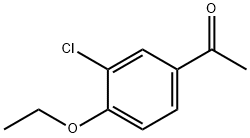 1-(3-클로로-4-에톡시페닐)에타논 구조식 이미지