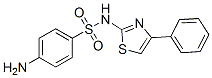 4-amino-N-(4-phenyl-1,3-thiazol-2-yl)benzenesulfonamide Structure