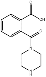 2-(PIPERAZINE-1-CARBONYL)-BENZOIC ACID Structure