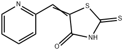 5-(2-Pyridylmethylene)-2-thioxo-2,3-dihydrothiazole-4(5H)-one Structure