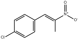 1-(4-클로로페닐)-2-니트로프로펜 구조식 이미지