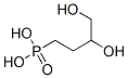 3,4-dihydroxybutyl-1-phosphonic acid Structure