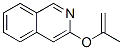 Isoquinoline, 3-[(1-methylethenyl)oxy]- (9CI) Structure