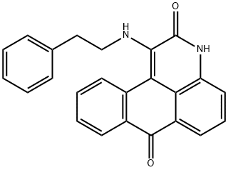 1-[(2-Phenylethyl)amino]-3H-naphtho[1,2,3-de]quinoline-2,7-dione Structure