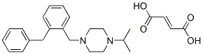 1-[(2-benzylphenyl)methyl]-4-propan-2-yl-piperazine, but-2-enedioic ac id Structure