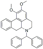 6-(Diphenylmethyl)-5,6,6a,7-tetrahydro-1,2-dimethoxy-4H-dibenzo[de,g]quinoline 구조식 이미지