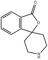 스피로[이소벤조푸란-1(3H),4'-피페리딘]-3-온 구조식 이미지