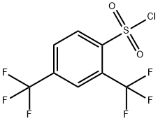 2,4-Bis(trifluoromethyl)benzenesulfonylchloride Structure