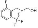 3-(2-FLUORO-6-TRIFLUOROMETHYL-PHENYL)-PROPAN-1-OL 구조식 이미지