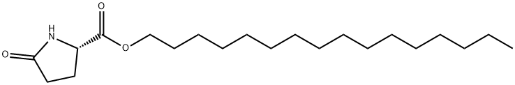 hexadecyl 5-oxo-L-prolinate Structure