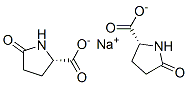 sodium bis(5-oxo-L-prolinate) Structure