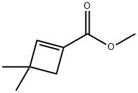 1-Cyclobutene-1-carboxylicacid,3,3-dimethyl-,methylester(7CI,9CI) Structure