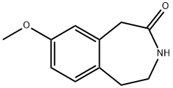 2H-3-Benzazepin-2-one, 1,3,4,5-tetrahydro-8-Methoxy- 구조식 이미지