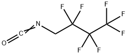 2,2,3,3,4,4,4-Heptafluorobutyl isocyanate Structure