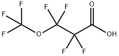 Perfluoro-3-methoxypropanoic acid Structure