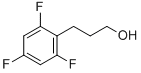 3-(2,4,6-TRIFLUORO-PHENYL)-PROPAN-1-OL Structure